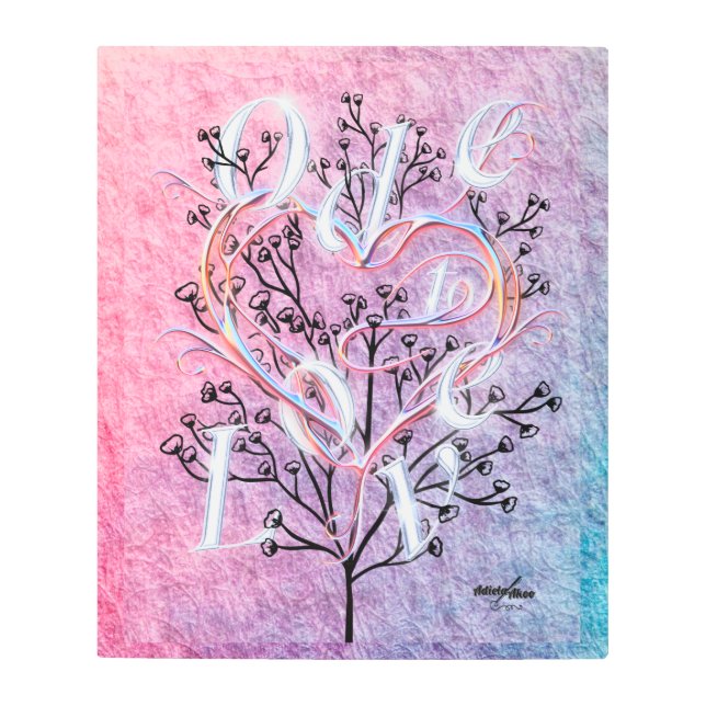 Oda a amar el arte Metalizado (Anverso)