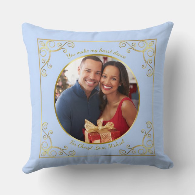 Oda a la foto de la almohada azul The Nutcracker (Reverso )