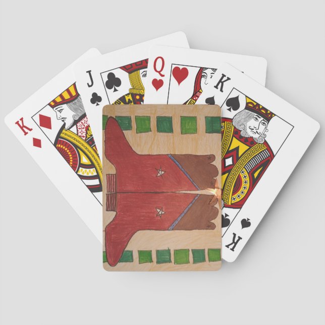 'Ode a las cartas de juego de Bakersfield (Reverso)