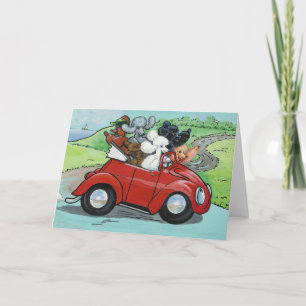 Odeos de caramelos en tarjetas convertibles antigu