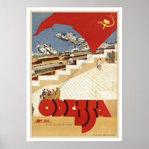 Odessa, Odesa, Ucrania - arte del viaje del