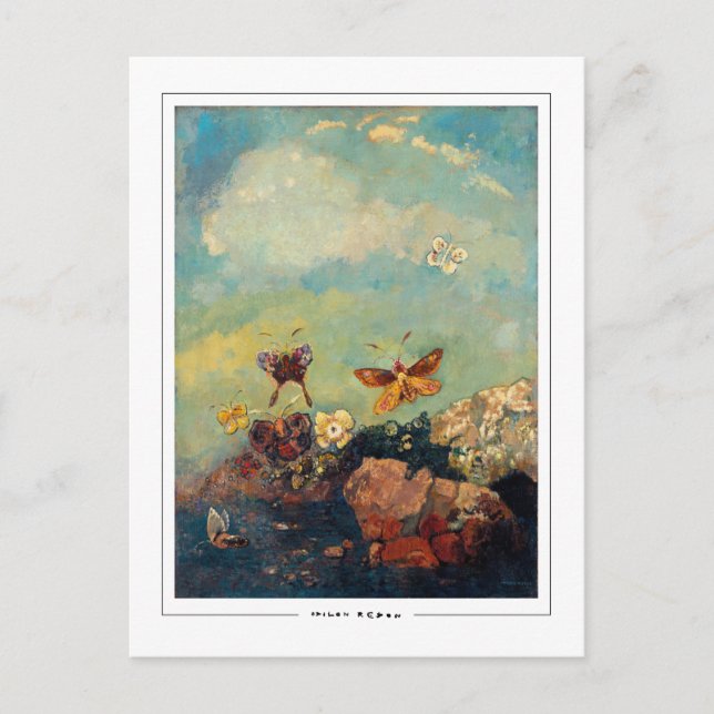 Odilon Redon #22 - Tarjeta postal de arte fino (Anverso)