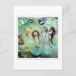 Odilon Redon #234 - Tarjeta postal de arte fino