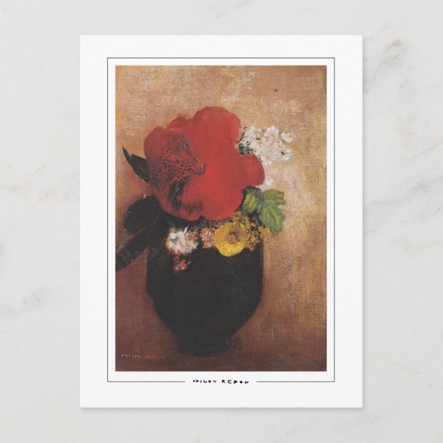 Odilon Redon #292 - Postales Bellas Artes (Anverso)