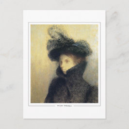 Odilon Redon #299 - Tarjeta postal de arte fino