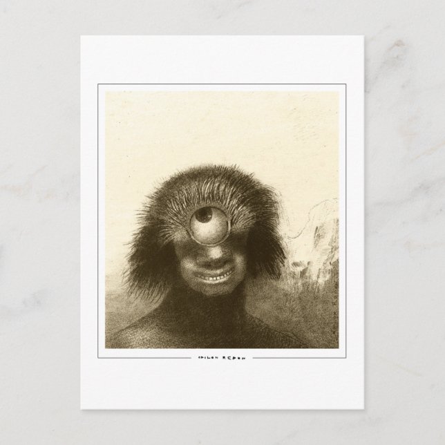 Odilon Redon #496 - Postales Bellas Artes (Anverso)