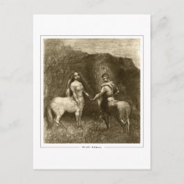 Odilon Redon #573 - Tarjeta postal de arte fino