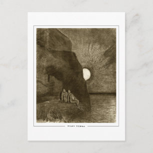 Odilon Redon #678 - Tarjeta postal de arte fino