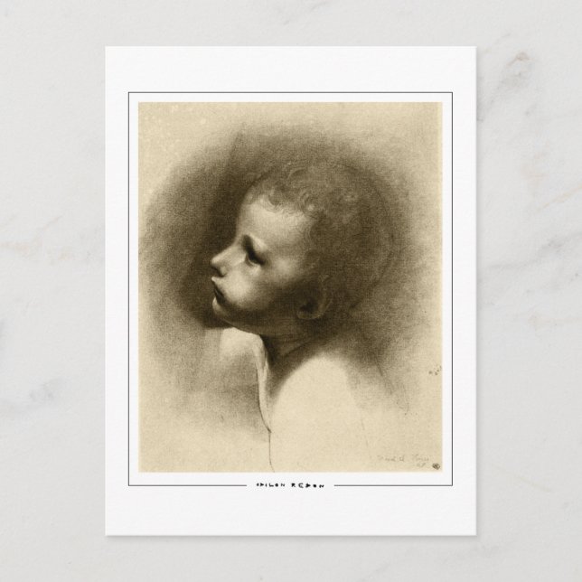 Odilon Redon #733 - Postales Bellas Artes (Anverso)