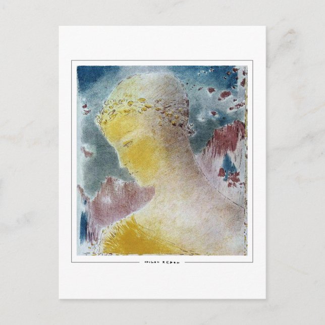 Odilon Redon #793 - Tarjeta postal de arte fino (Anverso)