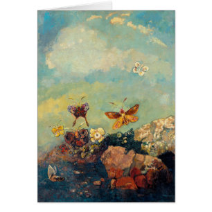 Odilon Redon Butterflies Simbolismo de época Arte