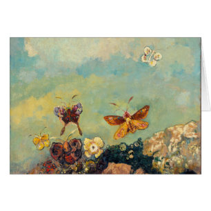 Odilon Redon Butterflies Simbolismo de época Arte