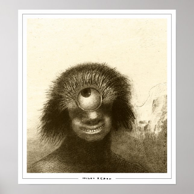 Odilon Redon Zedign Poster de arte #496 (Frente)