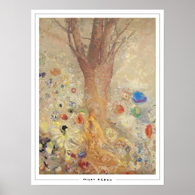 Odilon Redon Zedign Poster de arte #6 (Frente)
