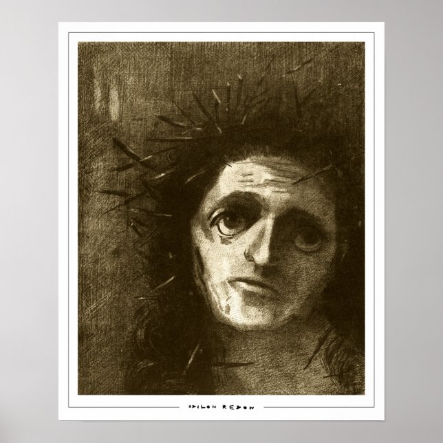 Odilon Redon Zedign Poster de arte #740 (Frente)