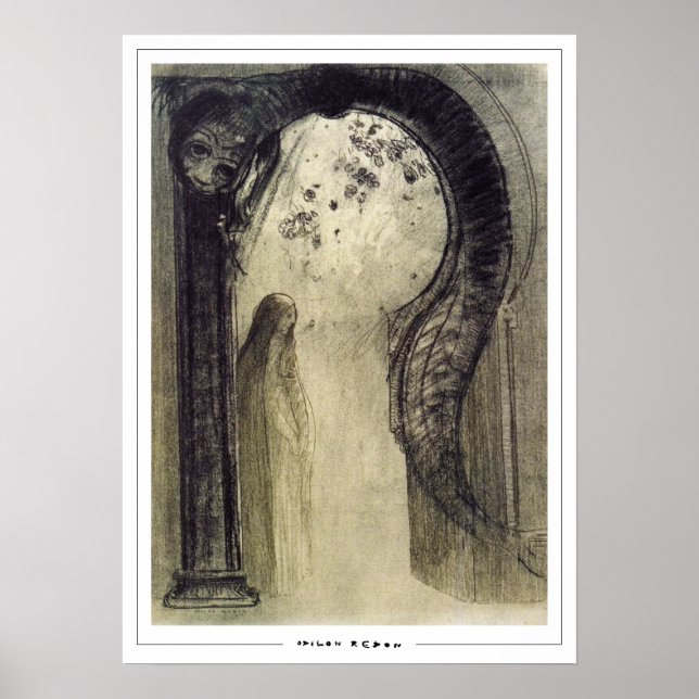 Odilon Redon Zedign Poster de arte #85 (Frente)