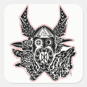 Odin - Emblem Pegatina