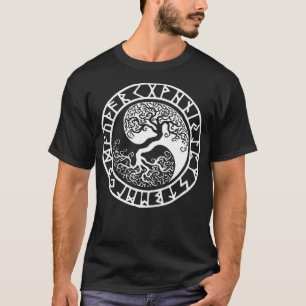 Odin yin yang camisa Viking Wotan Norse Mythology