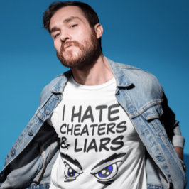 ODIO A LOS BAILADORES Y A LAS Camisetas DE LIARS