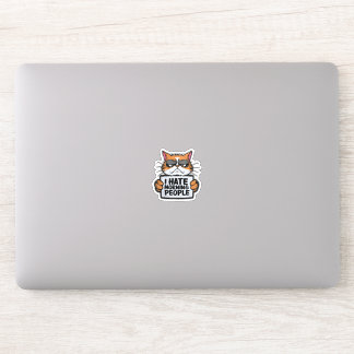 Odio a los pegatinas de Morning People 2