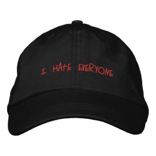 Odio cada uno gorra