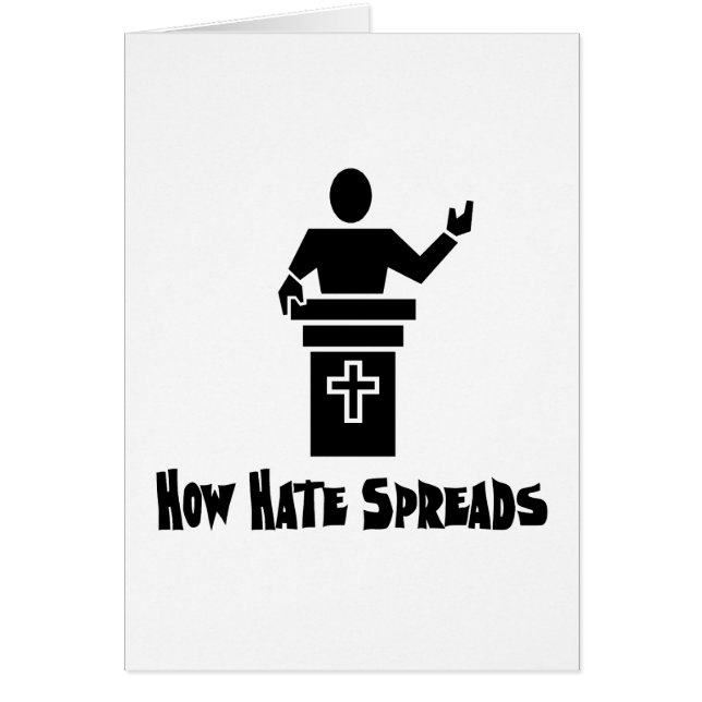 Odio del púlpito (Frente)