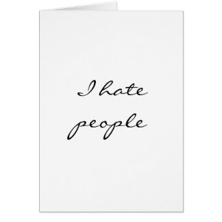 Odio gente