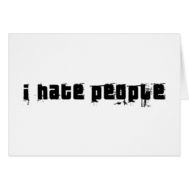 Odio gente (Anverso (Horizontal))