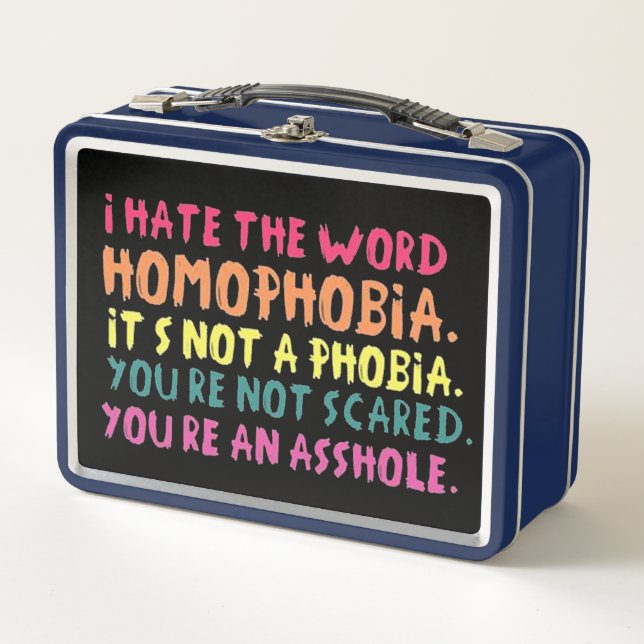 Odio la palabra homofobia... (Anverso)