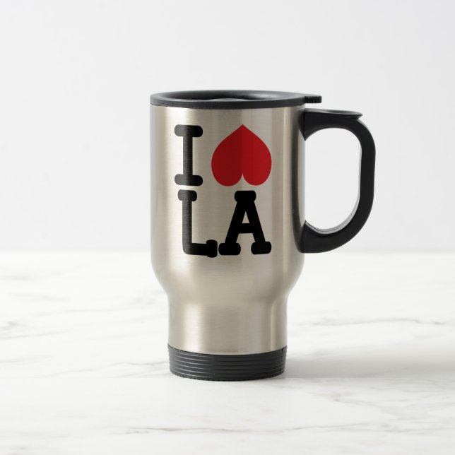 Odio la taza del viaje del LA (Derecha)