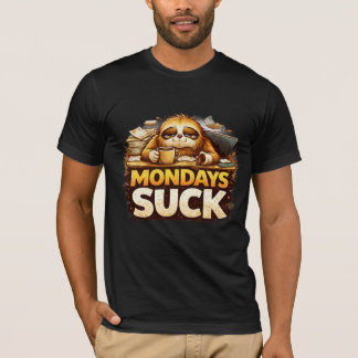 Odio los lunes – Camiseta divertida, Gráfica única