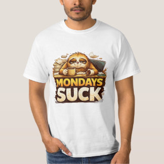 Odio los lunes – Camiseta divertida, Gráfica única