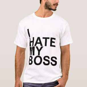 Odio mis camisetas del jefe