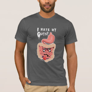 Odio mis entrañas monstruo celiaco camiseta