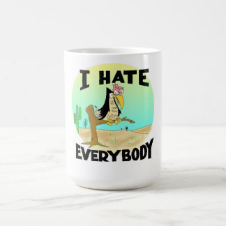 ODIO TODOS TAZA DE LA BEBIDA