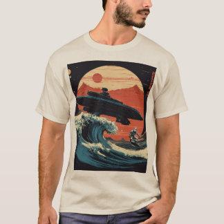 Odisea de gravedad: Camiseta de aventura espacial"