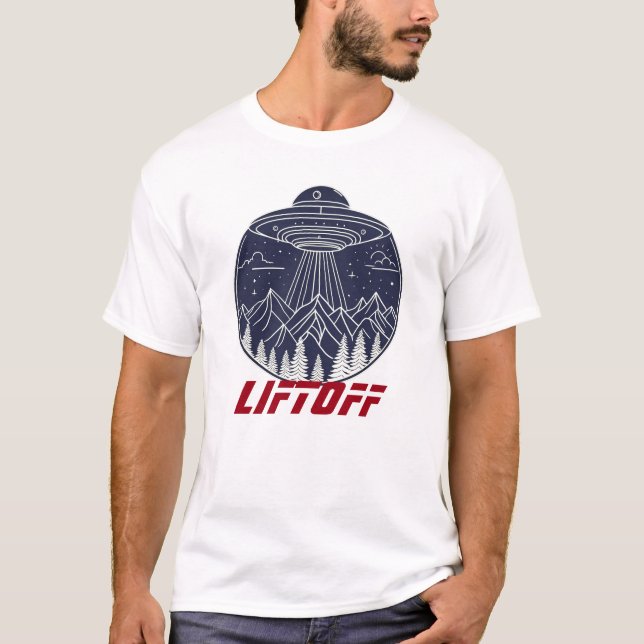 Odisea del espacio: camiseta de Crónicas de Liftof (Anverso)