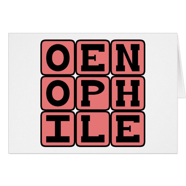 Oenephile, Amante del Vino (Anverso (Horizontal))