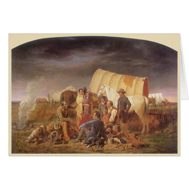 Oeste Americano Antiguo, Consejo en la Pradera de  (Anverso (Horizontal))