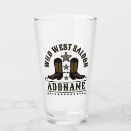 Oeste de Cowboy Boots AÑADIR NOMBRE sheriff Spurs