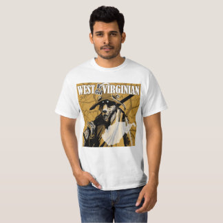 Oeste por la camiseta del Virginian de dios