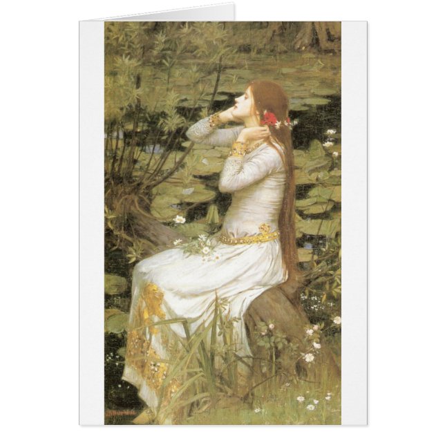 Ofelia - John William Waterhouse (1894) (Frente)