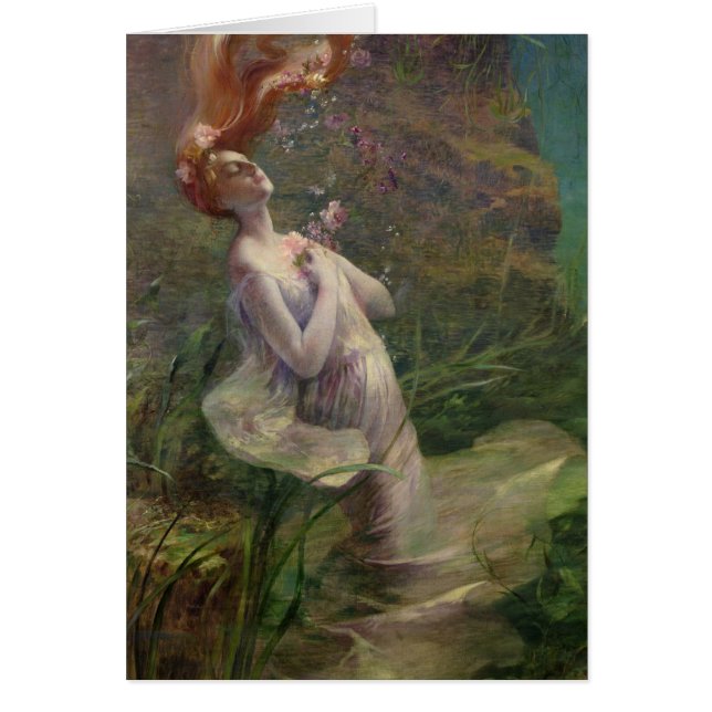 Ofelia que se ahoga, 1895 (Frente)