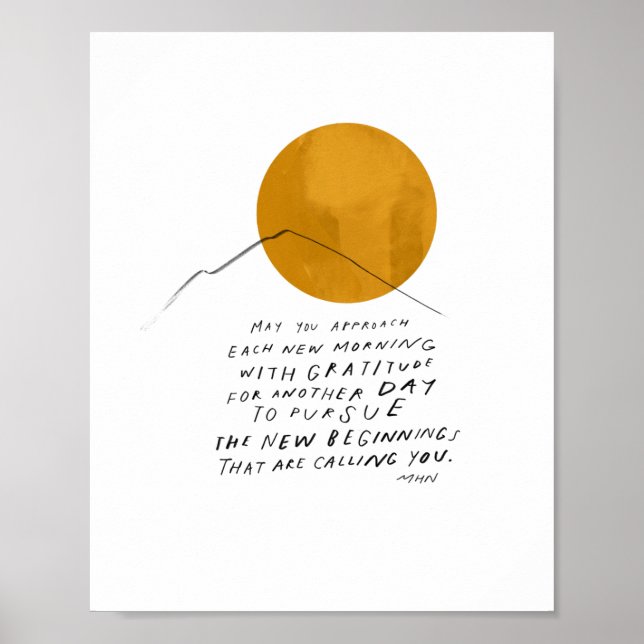 Oferta de Gratitud - Decoración Inspiradora del Mi (Frente)