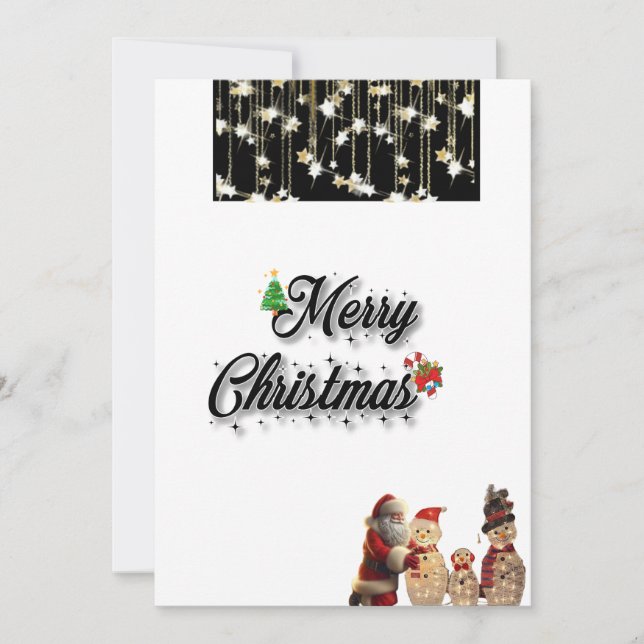 ¡Oferta de saludos de temporada! Navidad y Año Nue (Anverso)