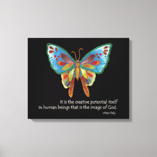 Oferta inspiradora con impresión de lienzo de mari