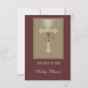 Oferta personalizada de misa católica en el corazó
