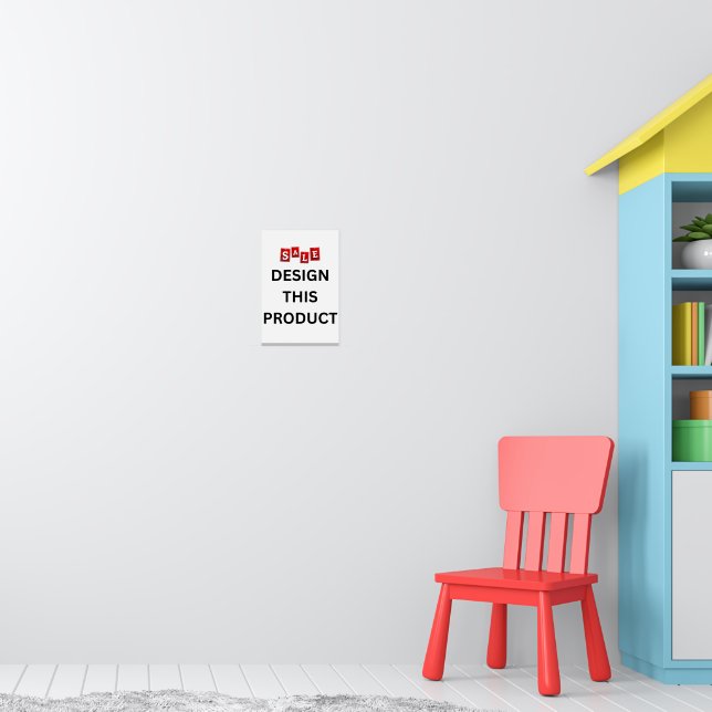 ¡OFERTA! Póster de pared - Personalizado - 8"x12" (Guardería 1)