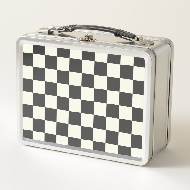 Off Black and Off White Checkerboard (Anverso)