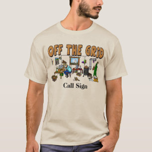 Off The Grid Ham Radio Shack Camiseta